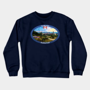 Hamilton Canada Travel Crewneck Sweatshirt